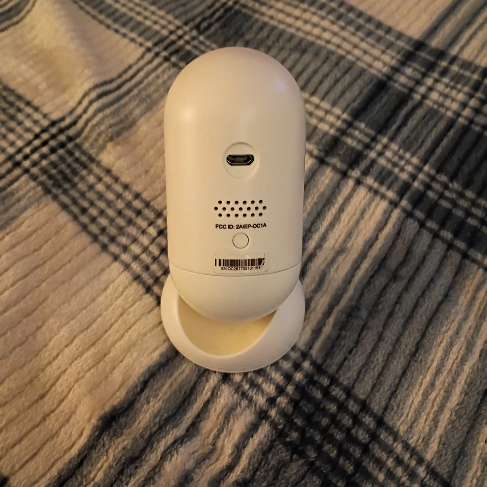 Smart Baby Monitor Camera - White